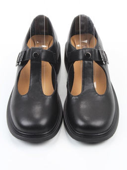 06-M47-15 BLACK Туфли женские (натуральная кожа)