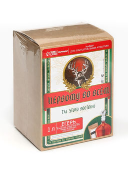 Подарочный набор для приготовления настойки Егерь: травы и специи 36 г, штоф 500 мл., инструкция