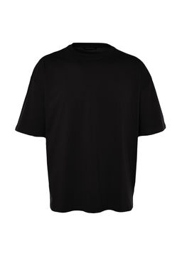 TRENDYOL MAN Siyah Oversize Bisiklet Yaka K?sa Kol T-Shirt TMNSS23TS00236 - Trendyolmilla фото 9