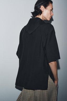 FLOWING BLOUSE WITH SCARF ZW COLLECTION - Zara фото 3