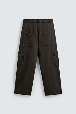 WASHED CARGO TROUSERS - Zara фото 8