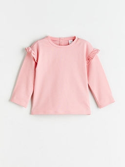 Basic K?z ?ocuk Sweatshirt ve E?ofman Alt 2li