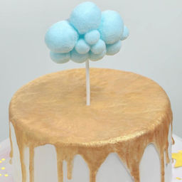 Цена за 5 шт. Топпер для торта Облачко, 17?9 см, цвет МИКС - Simaland фото 2