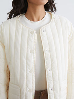 Bisiklet Yaka Oversize Kad?n Mont