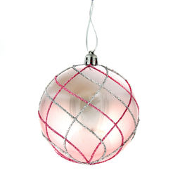 Набор из 12шт Украшение новогоднее Шар "Алмазная сетка", D 8 см, L35 W27 H9 см