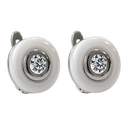 Серьги с керамикой