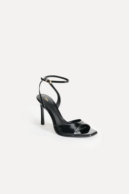LEATHER HIGH-HEEL SANDALS 50TH ANNIVERSARY - Zara фото 3