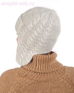 Сильвер Ушанка женская флис (56-58)