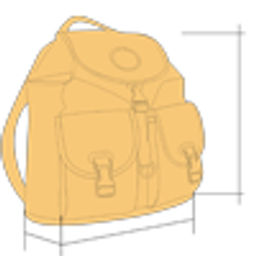 Рюкзак Модель №1307 | кожзам | гладкий | черный | Р929-1 | 33983 - L-craft фото 9