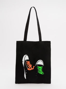 Чёрный шоппер S.Lavia  фото 2