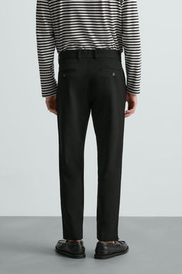 PANTAL?N CHINO ESTRUCTURA CONFORT / Negro - Zara фото 11