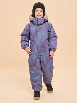 PELICAN, комбинезон для мальчиков, Джинс  фото 3