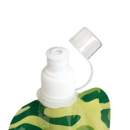 Фляжка для воды Камуфляж, 400 мл, 26?12 см, зеленая