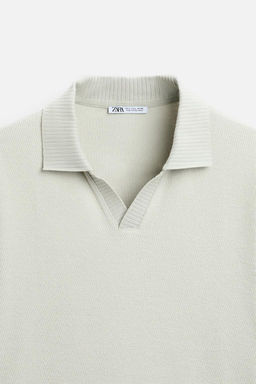 TEXTURED POLO SHIRT - Zara фото 36