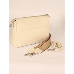 Сумка женская натуральная кожа GU 163-6065, 3отд, 2плеч/рем, молочный SALE 265764 - Adelia фото 6