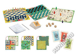 Набор настольных игр Djeco 20 в 1  фото 3
