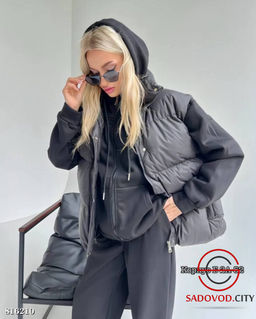 Костюм с жилеткой, худи и брюками - Bruno фото 5