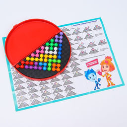 Настольная игра-головоломка на логику ЛогикУМ, 105 заданий, Фиксики фото 2