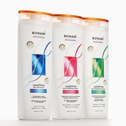 Бальзам для волос с маслом аграны и макадамии, объём и сила, 250 мл, BONAMI