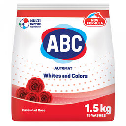 Стиральный порошок "ABC Роза" 1500гр (Турция)