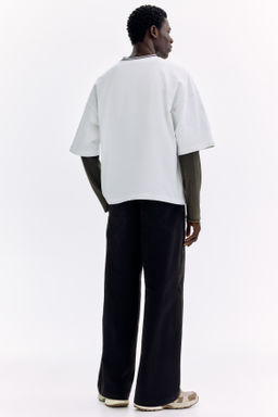 Camiseta de algod?n Oversized Fit - H&m фото 5