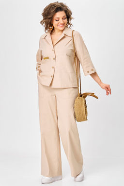 Костюм Aira Style 24224 бежевый