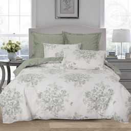 Постельное белье Кэрри (сатин Престиж) 1,5 сп./Пододеяльник (молния): 1 шт. - 215*145; Простыня: 1 шт. - 220*200; Наволочка (клапан, ушки): 2 шт. - 70*70 Престиж