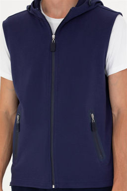 U. S. Polo Assn Мужская темно-синяя толстовка с капюшоном - U.s. polo assn фото 6