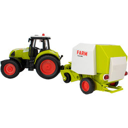 Трактор на бат. Young racer MK900L свет, звук в кор..  фото 5