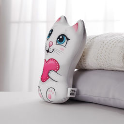 Игрушка-антистресс Кошечка с сердечком - Mni mnu фото 3