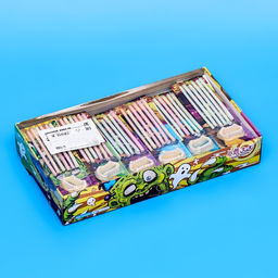 Цена за 4 шт. Мармелад жевательный Монстры с кислой пудрой, 12,5 г - Simaland фото 2