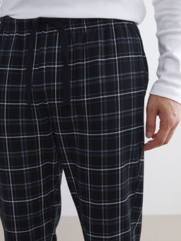 Standart Kal?p Ekose Erkek Pijama Alt