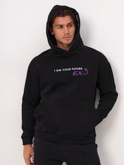 Толстовка длинный рукав unisex KNND KU-H-013(черный)-P - Greg фото 2