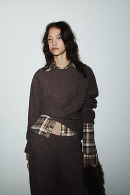 SOFT LONG SLEEVE SWEATSHIRT - Zara фото 2
