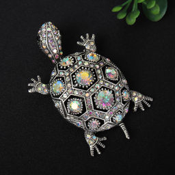 Брошь Черепашка / 3666 /уп 24/