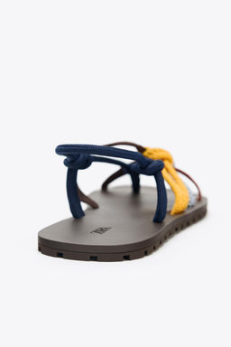 COLOURED STRAPPY SANDALS - Zara фото 15