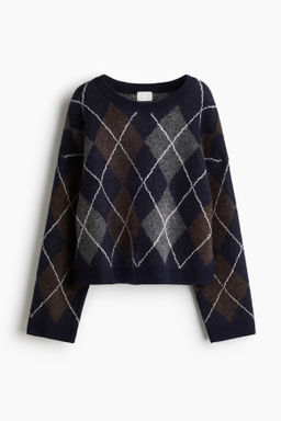 Jersey en punto jacquard