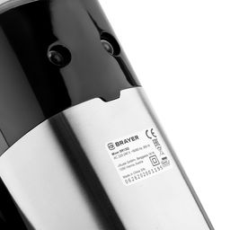 Миксер BRAYER 1302BR, ручной, 800 Вт, 5 скоростей, 2 насадки, чёрно-серый