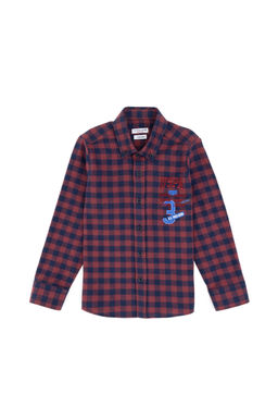 Erkek _ocuk K_rm_z_ Uzun Kollu G_mlek