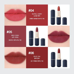 Locean Матовая помада для губ / Reve matt Stick, 02 Scarlet Red, 3,5 г