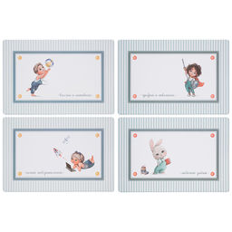 НАБОР ПОДСТАНОВОЧНЫХ САЛФЕТОК МОЙ ЛЮБИМЫЙ ИЗ 4 ШТ., 45Х30 СМ