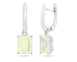 Серьги из серебра лунный камень, Ю-200М44