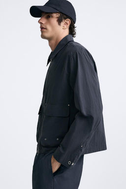 TECHNICAL JACKET WITH POCKETS - Zara фото 6