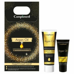 COMPLIMENTпод.набор №1241 Argan oill (эликсир д/контура глаз 25мл+сыворотка д/лица 50мл)