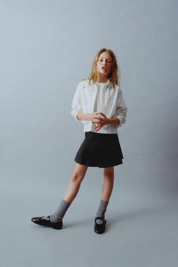 BOX PLEAT SKIRT - Zara фото 6