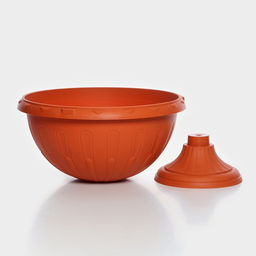 Вазон для цветов «Джулия», 8 л, d=32 см, h=23 см, коричневый