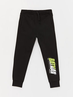 Beli Lastikli Bask?l? Erkek ?ocuk Jogger E?ofman Alt?