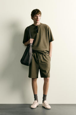 BERMUDA JOGGER ESTRUCTURA / Khaki