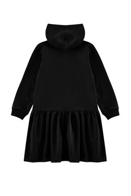 Lacivert Midi Renk Bloklu Orme Elbise TKDAW25EL00023 - Trendyolmilla фото 4