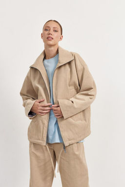 Бомбер из вельвета